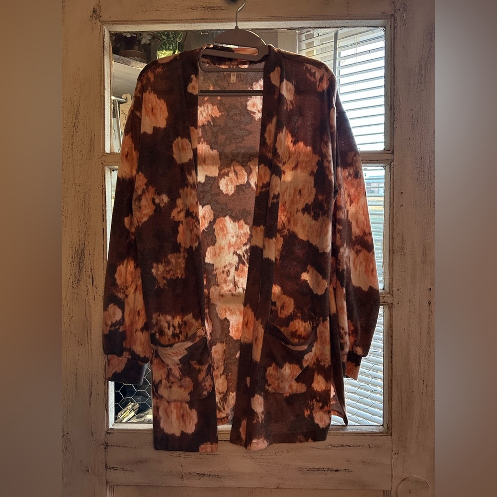 Maurices | Floral Long sleeve Cardigan